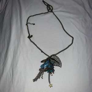 Cute beaded charm necklace